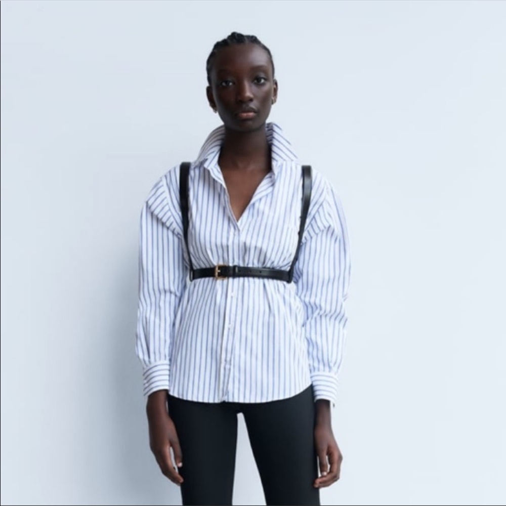 Zara leather harness belt - Picture 6 of 10